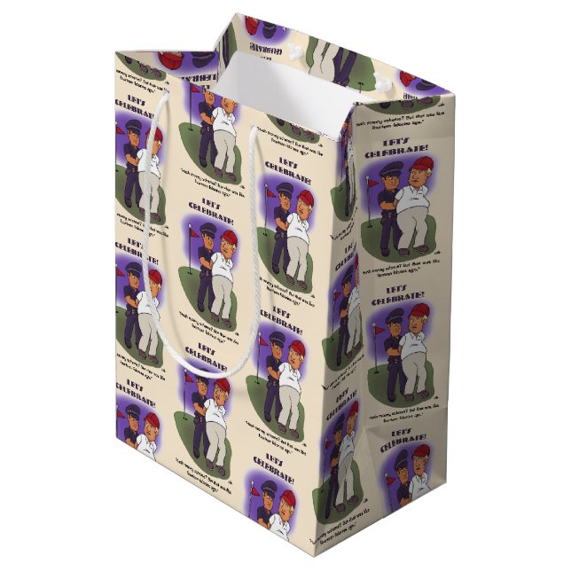 Sac Cadeau Moyen Trump Felonies (Dos Angle)