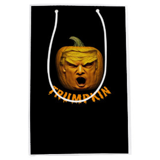 Sac Cadeau Moyen Trumpkin - Drôle Donald Citrouille Halloween class