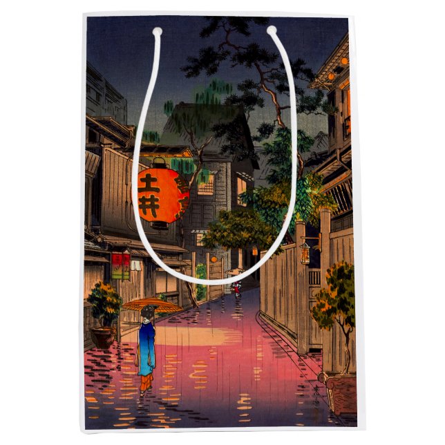 Sac Cadeau Moyen Tsuchiya Koitsu - Soirée à Ushigome (Devant)