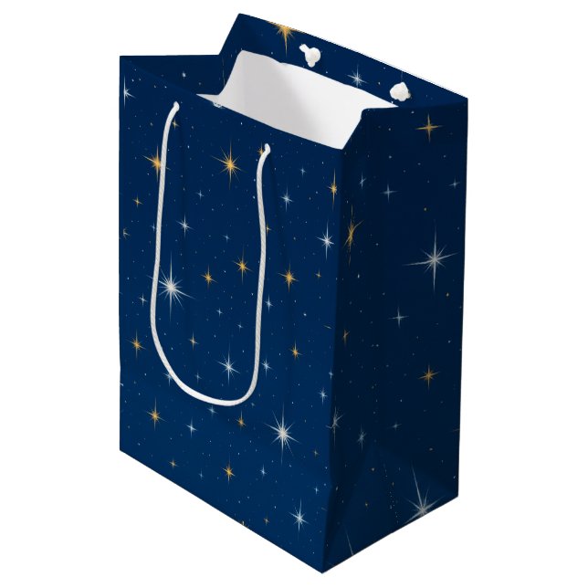 Sac Cadeau Moyen Twinkle twinkle star (Devant Angle)