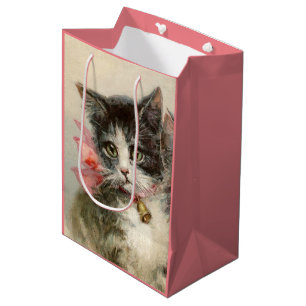 Sac Cadeau Moyen Two lovely Victorian kittens