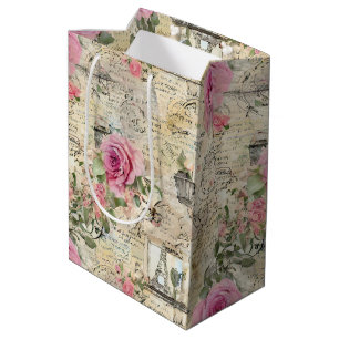 Sac Cadeau Moyen Un Ephémère français série 1