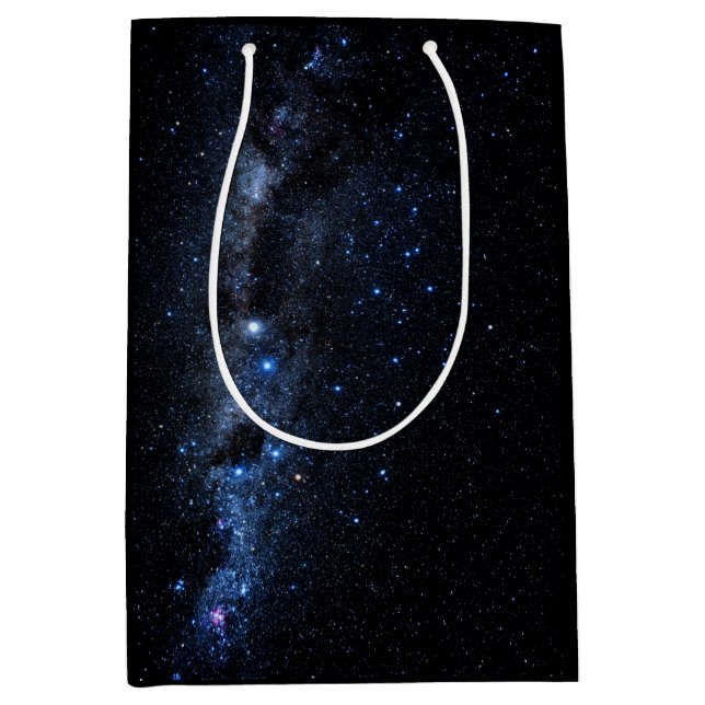 Sac Cadeau Moyen Un groupe d'étoiles (Devant)