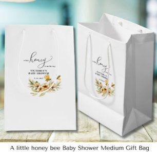 Sac Cadeau Moyen Une petite Baby Shower abeille à miel