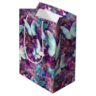 Sac Cadeau Moyen Une série mystique de papillons 7