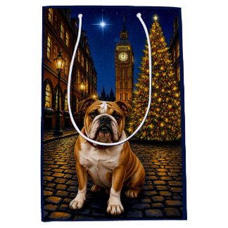 Sac Cadeau Moyen Vacances Bouledogue