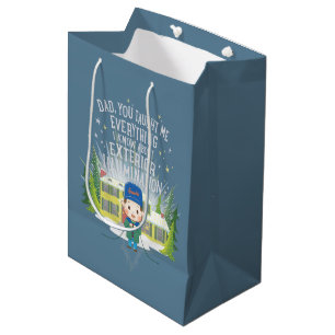 Sac Cadeau Moyen Vacances de Noël Éclairage extérieur