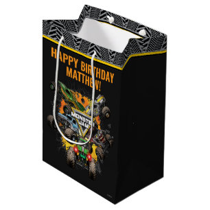 Sac Cadeau Moyen Véhicules Monster Jam pour Anniversaire