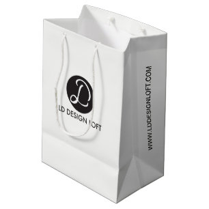 Sac Cadeau Moyen Vente en vrac Conception personnalisée Logo d'entr