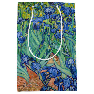 Sac Cadeau Moyen Vincent Van Gogh - Irises