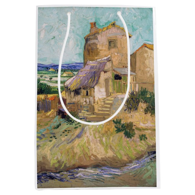 Sac Cadeau Moyen Vincent van Gogh - The Old Mill (Devant)