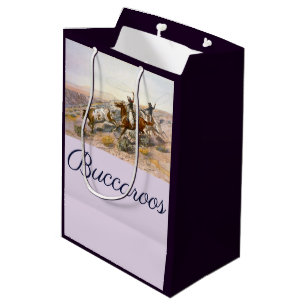 Sac Cadeau Moyen Vintage Buccaros Charles Marion Russell