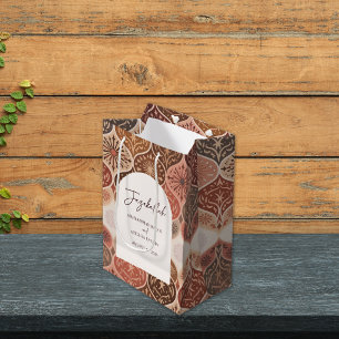 Sac Cadeau Moyen Vintage Élégant Nikkah Mariage Islamique Merci