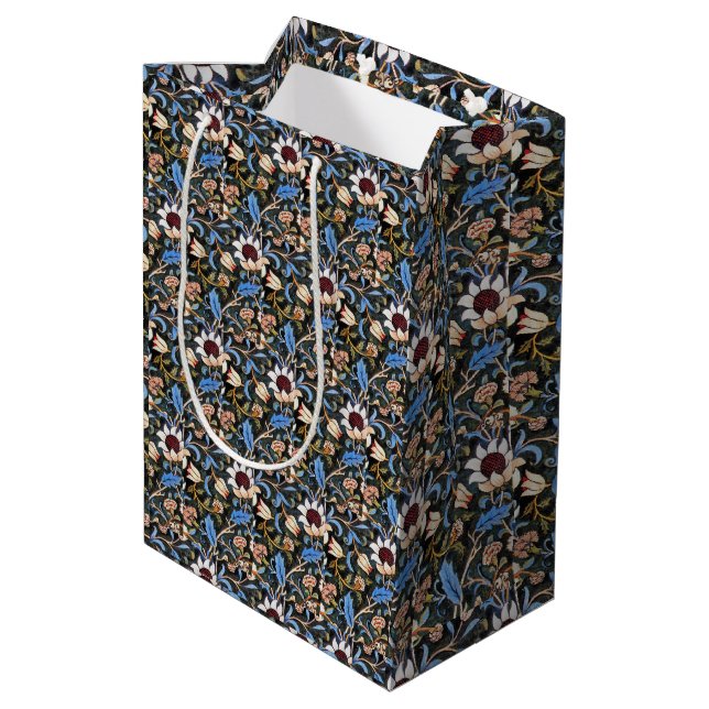 Sac Cadeau Moyen Vintage William Morris Evenlode (Dos Angle)