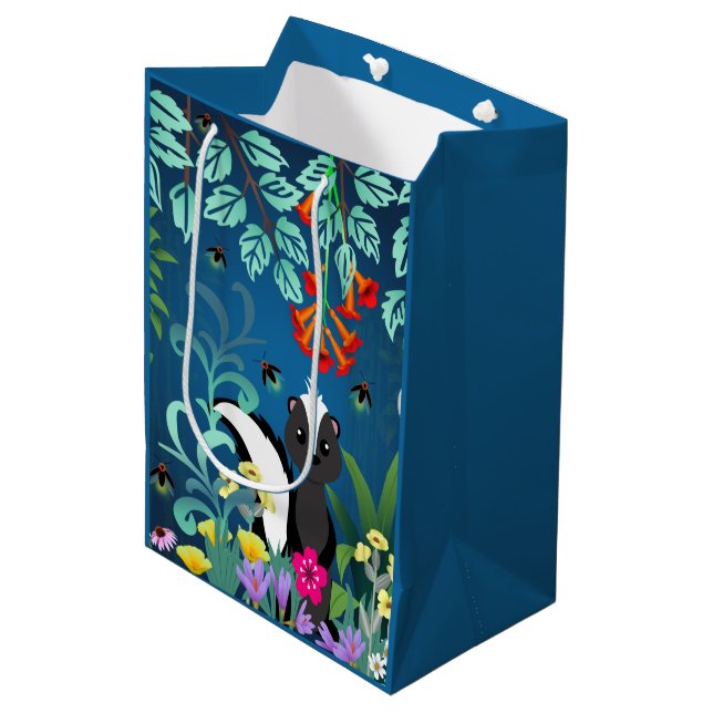 Sac Cadeau Moyen Voodland Skunk (Devant Angle)