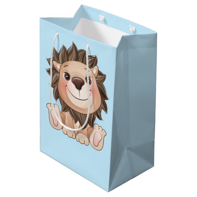 Sac Cadeau Moyen Vous êtes Grrreat Cute Lion Baby Boy (Dos Angle)