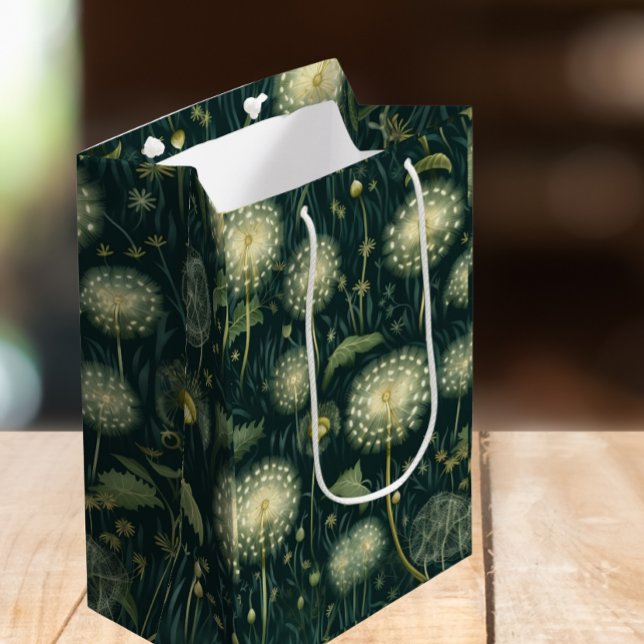 Sac Cadeau Moyen Whispers Dandelion (Créateur téléchargé)