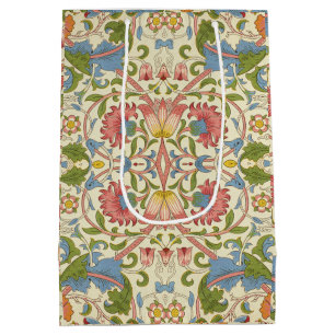 Sac Cadeau Moyen William Morris Loddon Blossom Motifs Floraux
