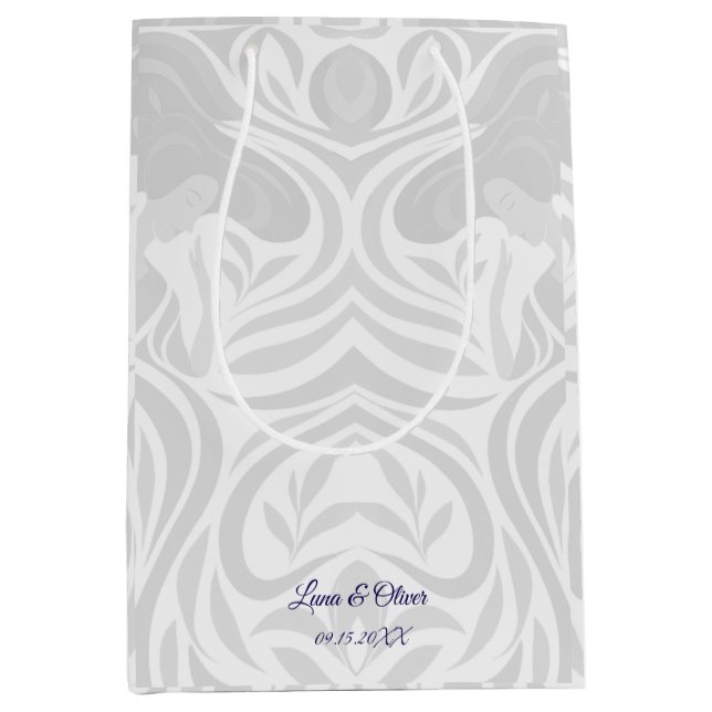 Sac Cadeau Moyen Yumeji Hirado Woman Art Paper Bag (Devant)