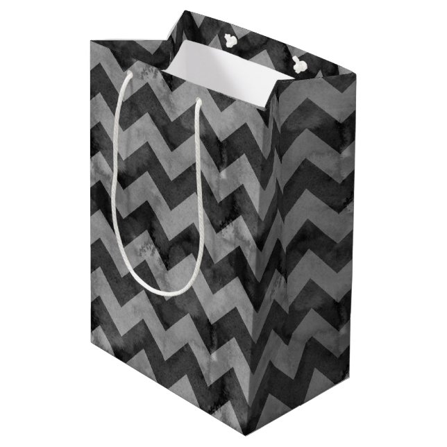 Sac Cadeau Moyen Zig Zag (Dos Angle)