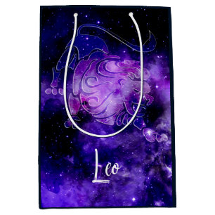 Sac Cadeau Moyen Zodiac :Léon