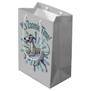Sac Cadeau Moyen Zoomie Time Greyhound