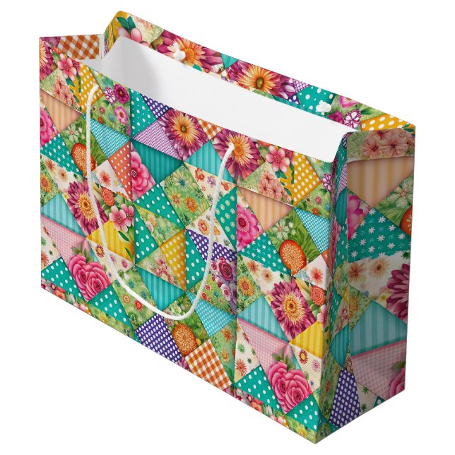 Sac Cadeau Moyenne sans fil à ressort (Devant Angle)