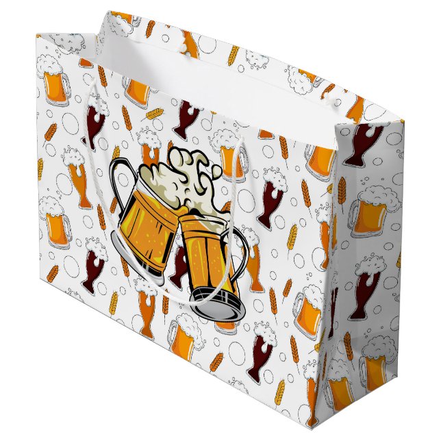 Sac Cadeau Mugs à Bière (Dos Angle)