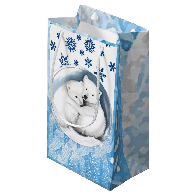 Sac cadeau Noël (Devant Angle)