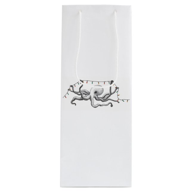 Sac cadeau Octopus & Lights (Devant)