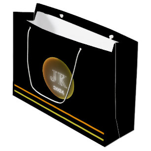 Sac cadeau Orange Yellow Lines JK 2024