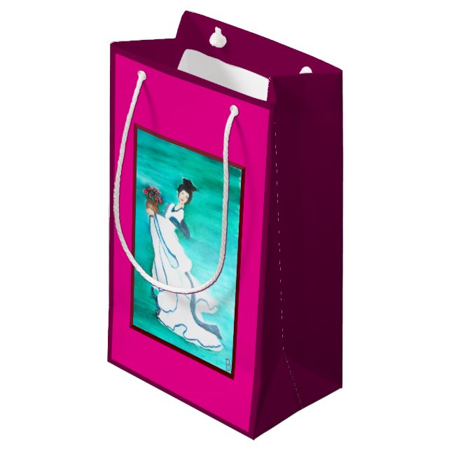 Sac cadeau Oriental Woman (Devant Angle)