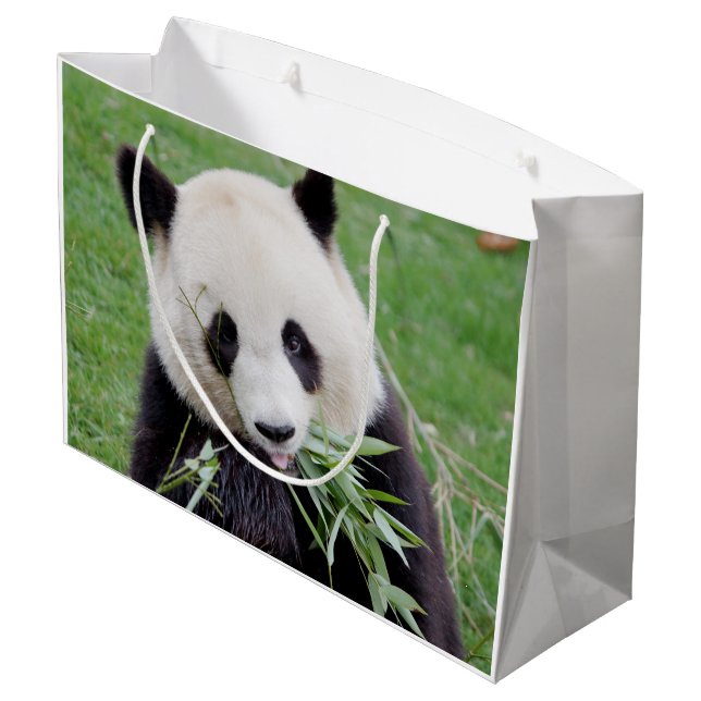 Sac cadeau Panda géant photo, animaux 0184. (Dos Angle)