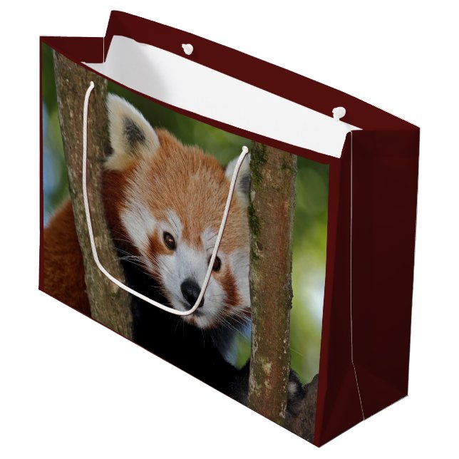 Sac cadeau Panda Portrait (Devant Angle)