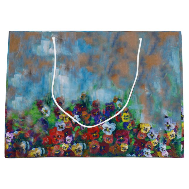 Sac cadeau Pansy (Devant)