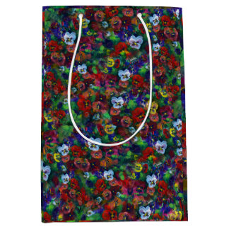 Sac cadeau Pansy (rouge)