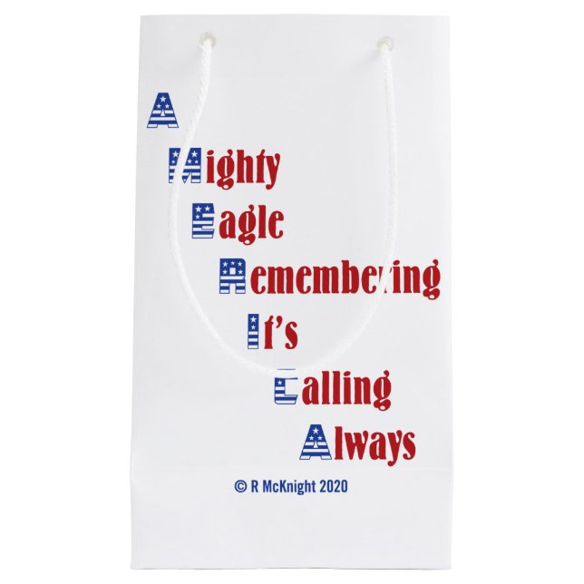 Sac cadeau patriotique (Devant)