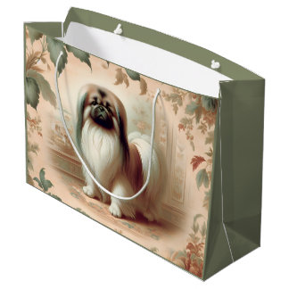 Sac cadeau Pekingese vintage