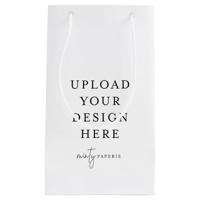 Sac cadeau personnalisé, 5 po x 8,5 po (Devant)