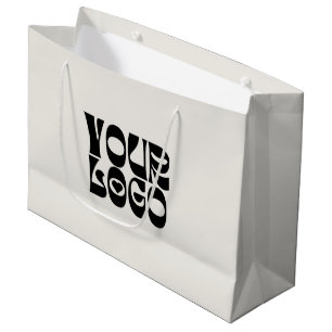 Sac cadeau personnalisé avec logo d'entreprise Cad
