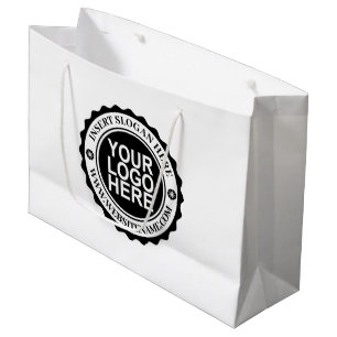 Sac cadeau personnalisé avec votre logo d'entrepri