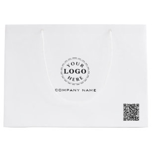 Sac cadeau personnalisé grand format pour l'image 