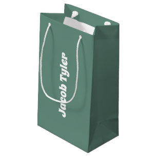 Sac cadeau personnalisé Ocean Turquoise
