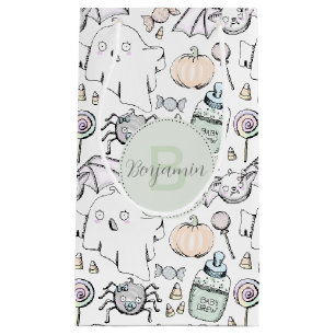 Sac cadeau personnalisé pour bébé Halloween