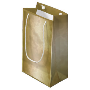 Sac Cadeau Petit de marbre rose d'or
