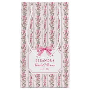Sac cadeau petit pour Baby Shower Coquette Ruban R