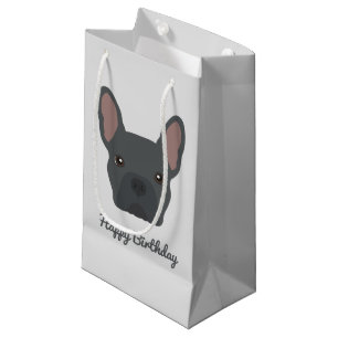 Sac Cadeau Petit sac-cadeau Blue French Bulldog