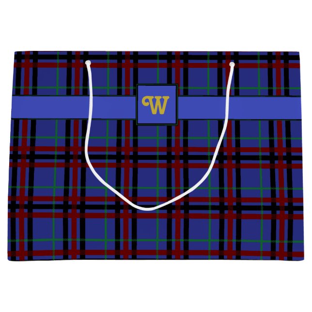 Sac Cadeau Plaid À Bijoux (Devant)