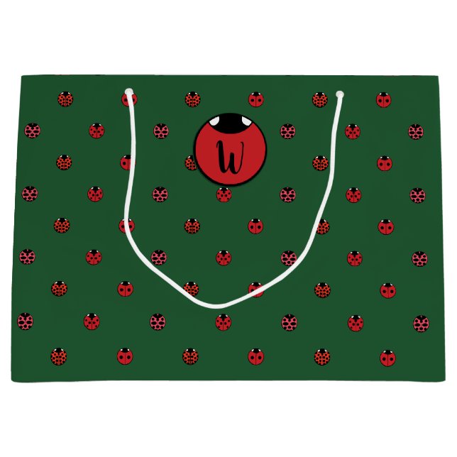 Sac cadeau Pois Ladybug (Devant)