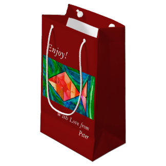 Sac Cadeau Poisson Orange Cute